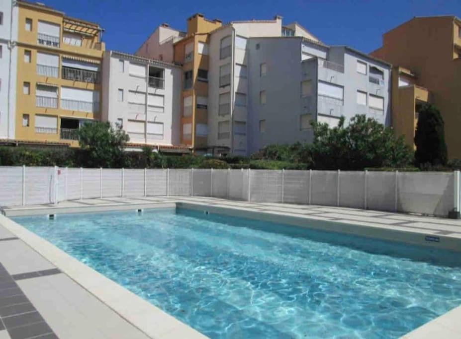 Studio - Residence Avec Piscine Agde Buitenkant foto